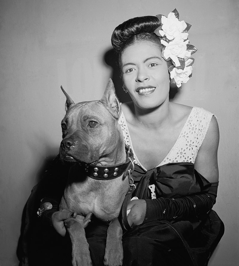 Billie Holiday portrait 1947