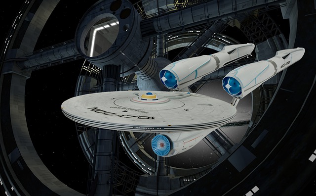 Star Trek Enterprise ships
